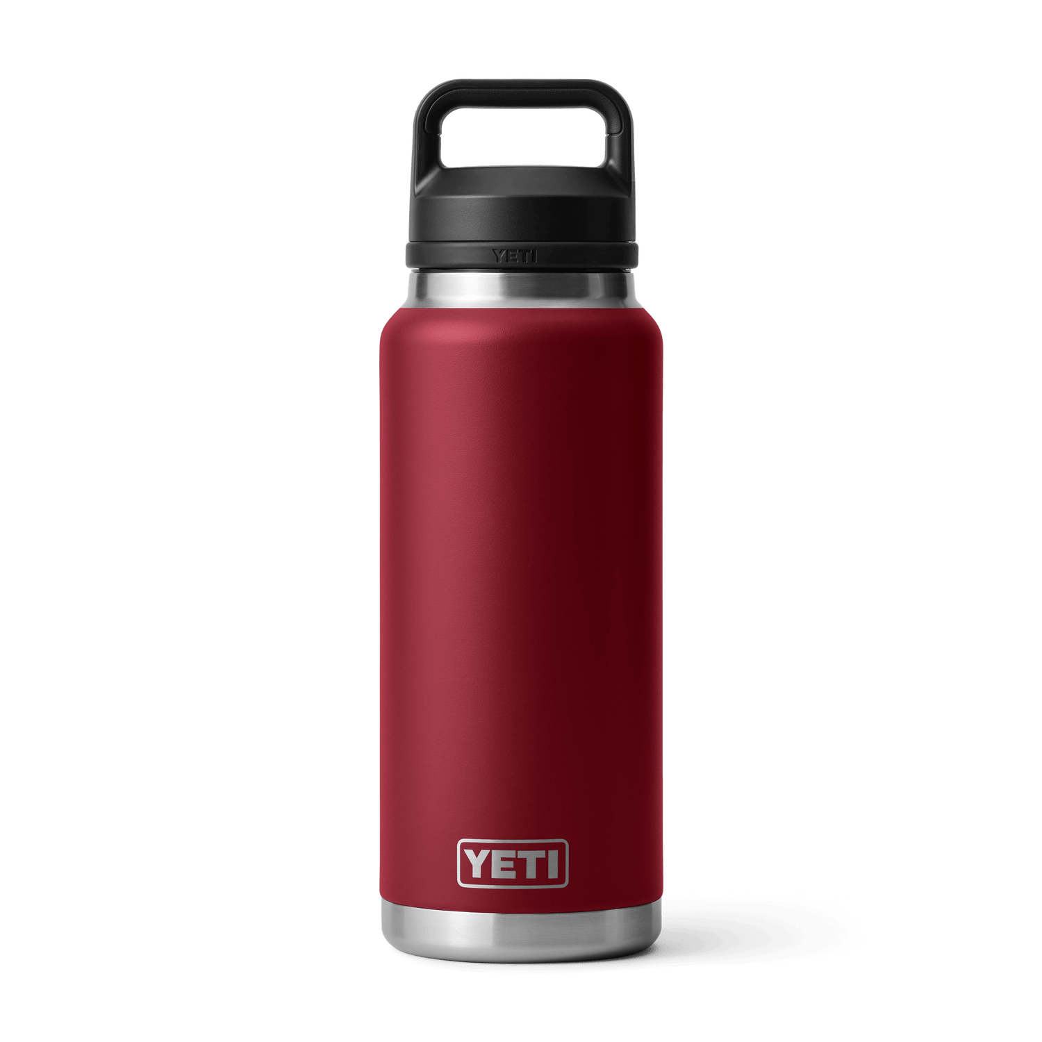 YETI Rambler® 36 oz Flasche mit Chug-Verschluss (1065 ml) Harvest Red