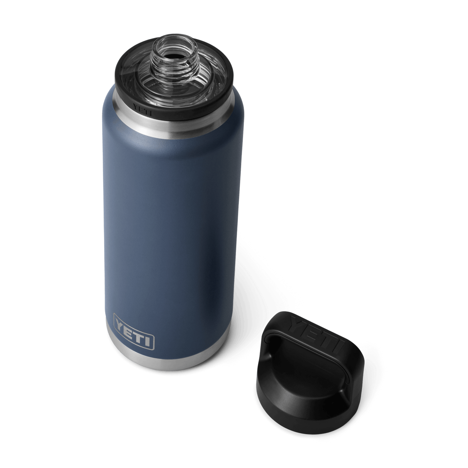 YETI Rambler® 36 oz Flasche mit Chug-Verschluss (1065 ml) Navy