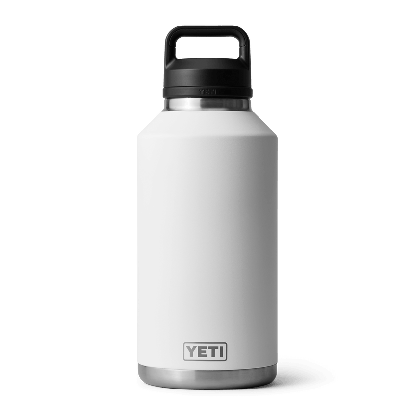 YETI Rambler® 64 oz Flasche (1,9 l) mit Chug-Verschluss Weiss
