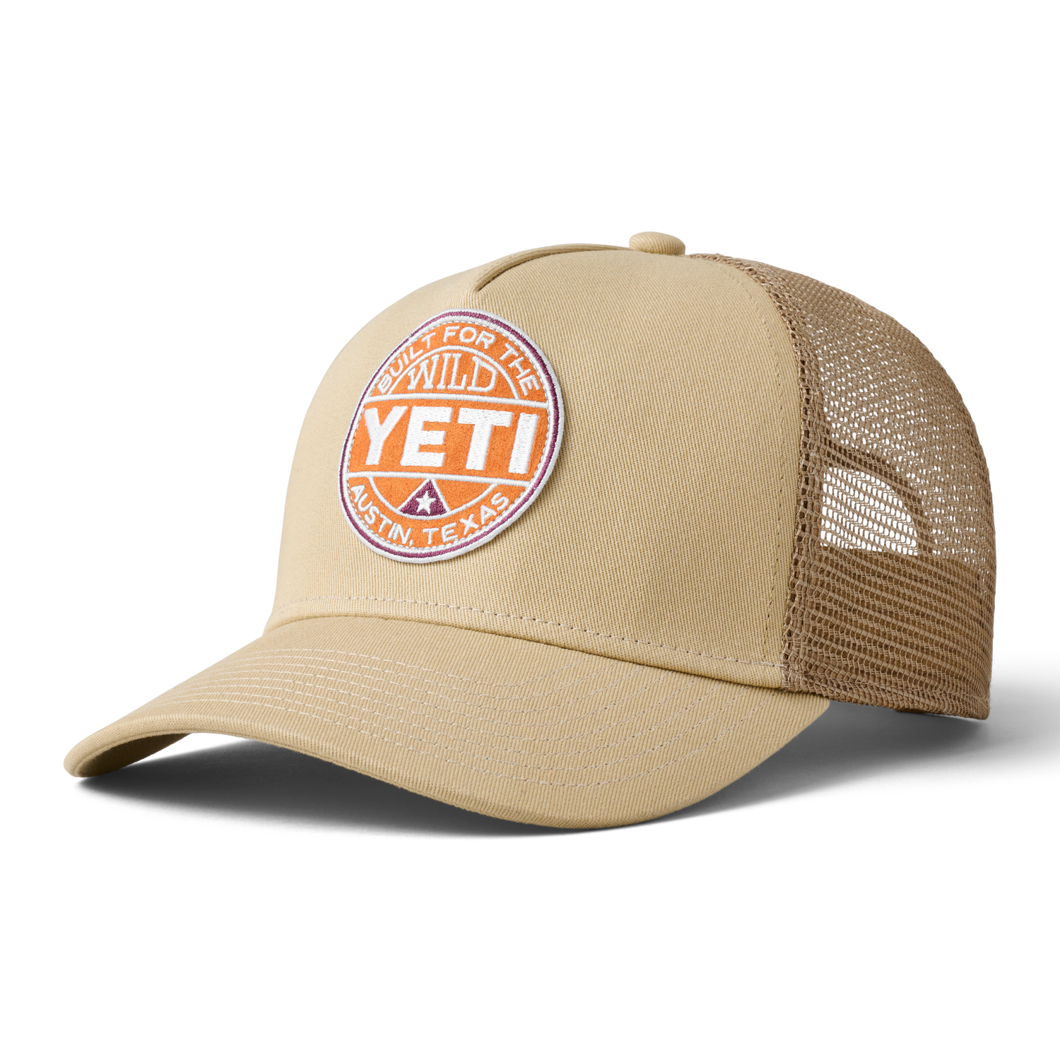 YETI Built for the Wild Trucker-Cap Khaki