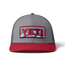 YETI Trucker-Cap mit Barsch-Badge Grey Rust