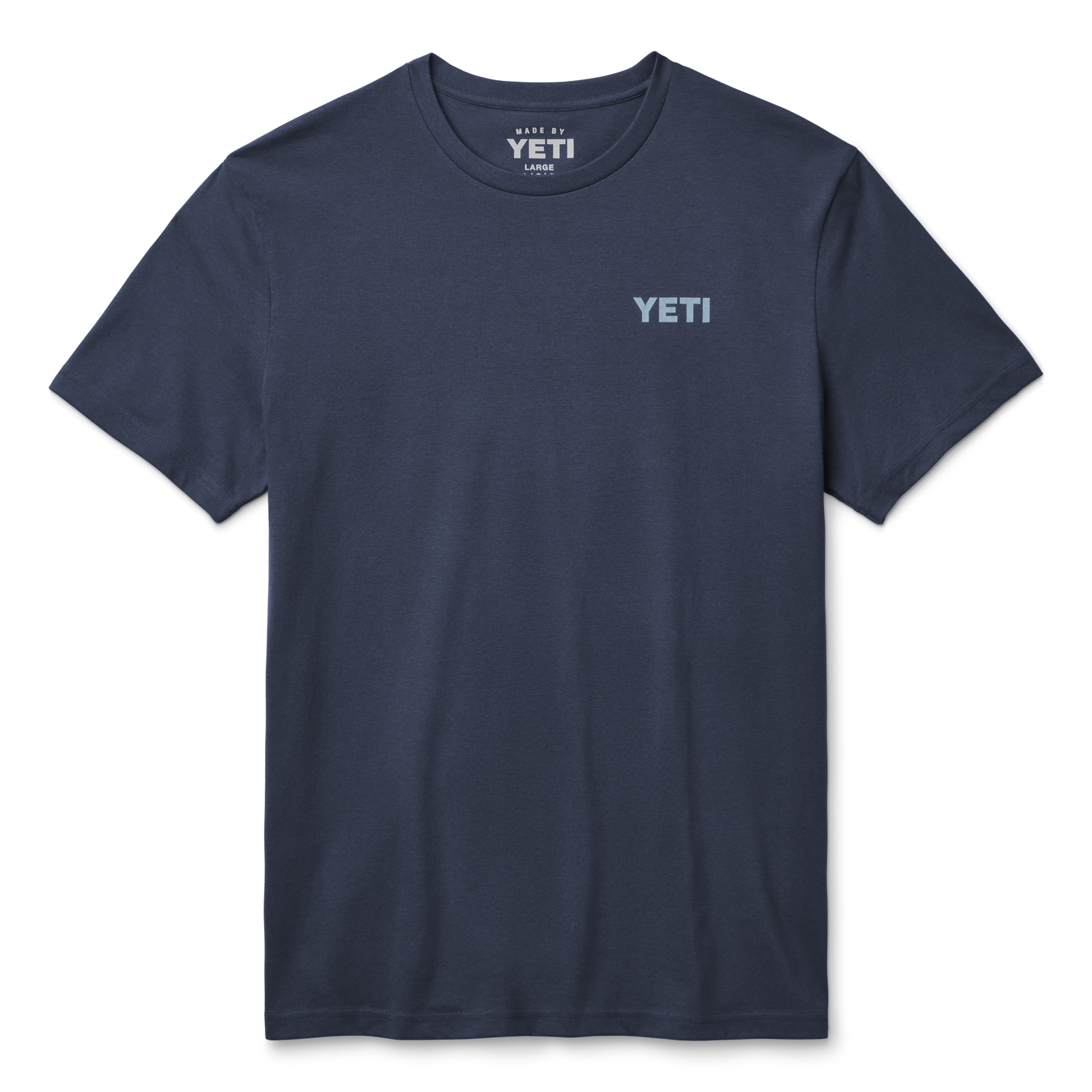 YETI Kurzarm-T-Shirt mit Barsch Navy