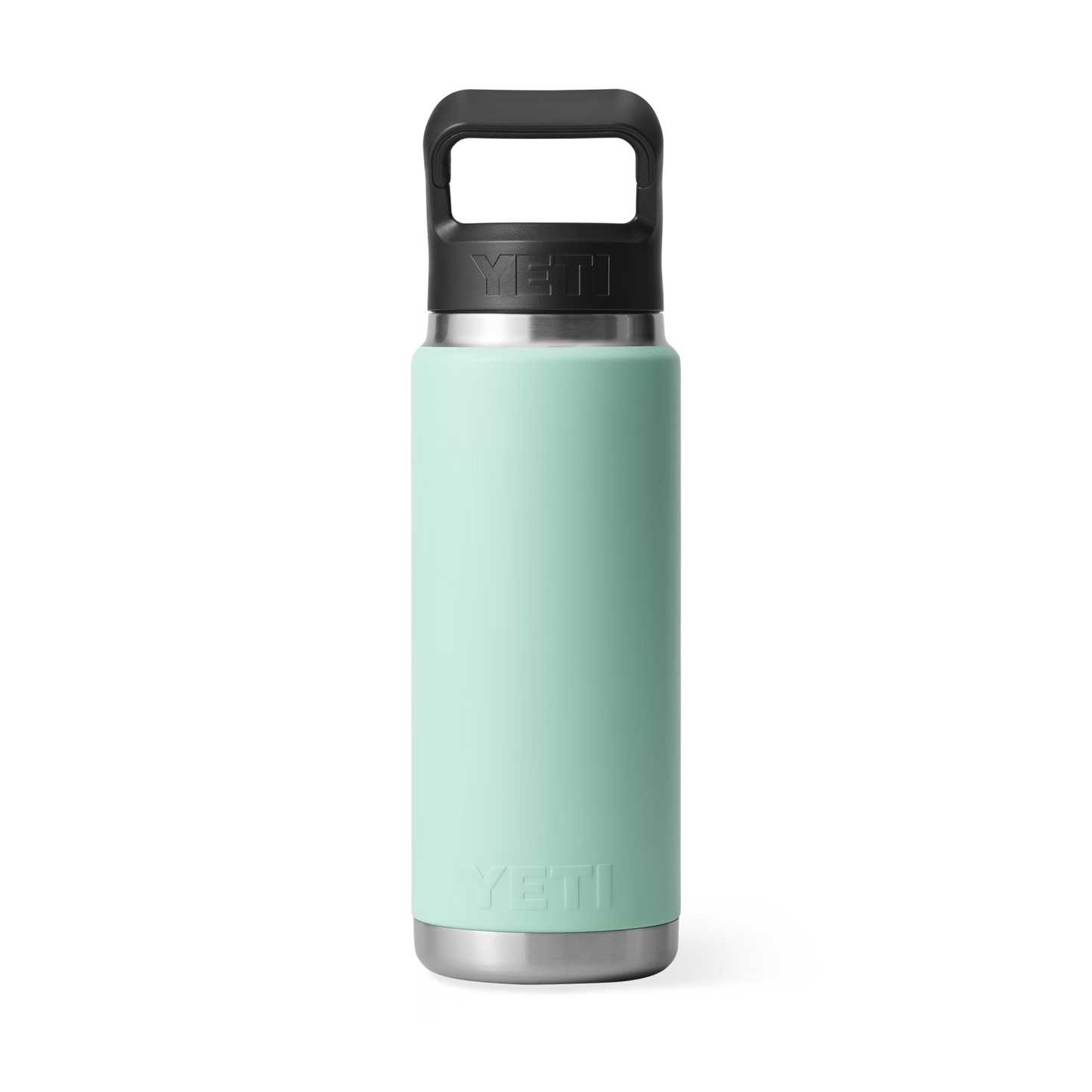 YETI Rambler® 26 oz (739 ml) Flasche mit Trinkhalm-deckel Sea Foam