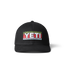 YETI Trucker-Cap mit Regenbogenforellen-Logo-Badge Schwarz