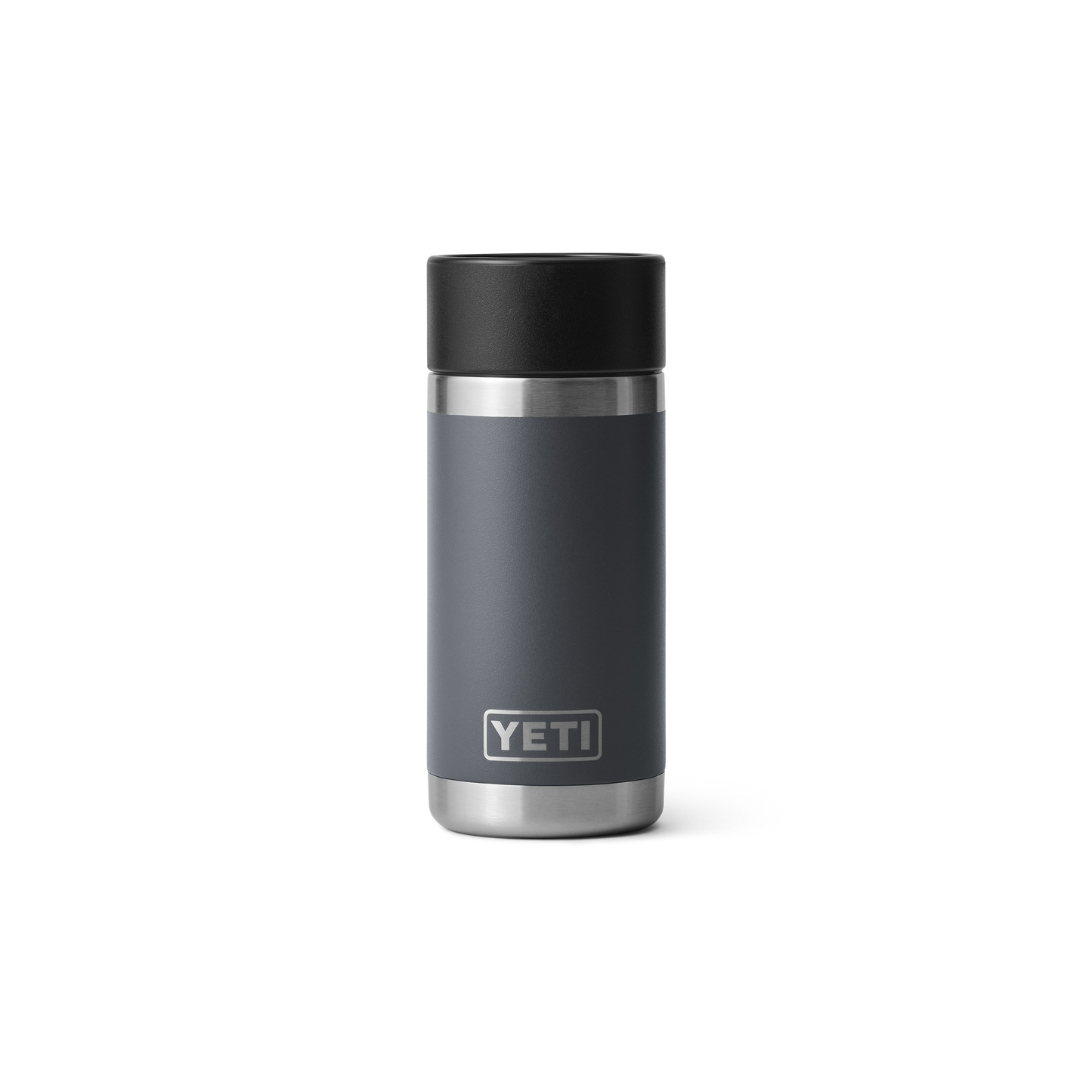YETI Rambler® 12 oz Flasche mit HotShot-Deckel (354 ml) Charcoal