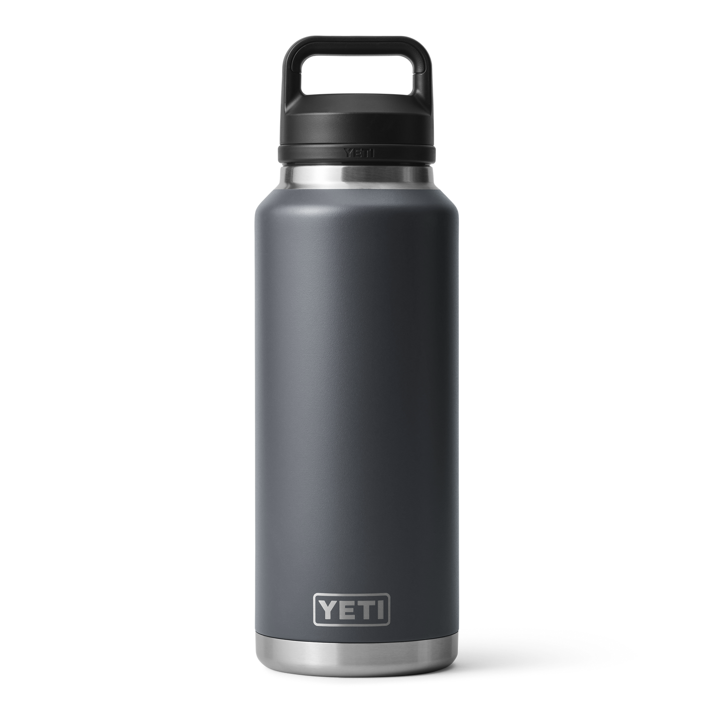 YETI Rambler® 46 oz Flasche (1,4 l) mit Chug-Verschluss Charcoal